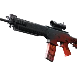 SG 553 | Darkwing (Minimal Wear)
