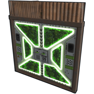 Greening Area Double Door