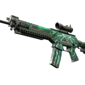 SG 553 | Dragon Tech (Well-Worn)