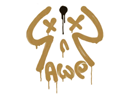 Sealed Graffiti | Recoil AWP (Desert Amber)