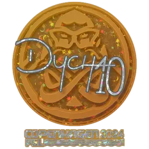 Sticker | Dycha (Glitter) | Copenhagen 2024