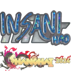 Sticker | insani (Glitter) | Shanghai 2024