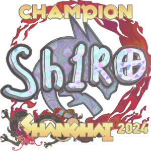 Sticker | sh1ro (Holo, Champion) | Shanghai 2024