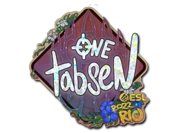 Sticker | tabseN (Glitter) | Rio 2022