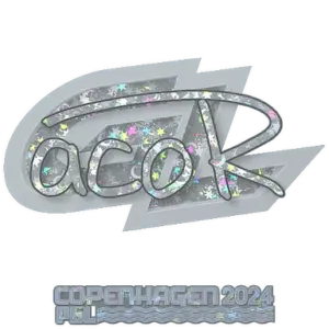 Sticker | acoR (Glitter) | Copenhagen 2024