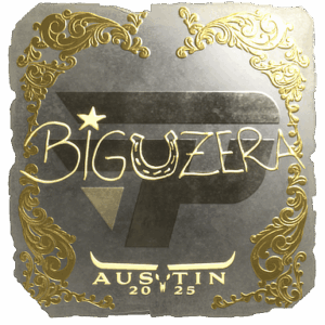 Sticker | biguzera (Gold) | Austin 2025