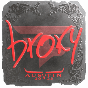 Sticker | broky (Foil) | Austin 2025