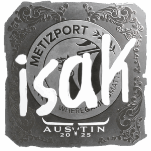 Sticker | isak (Foil) | Austin 2025