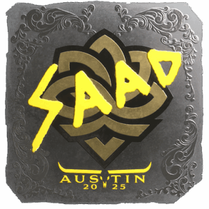 Sticker | saadzin (Foil) | Austin 2025
