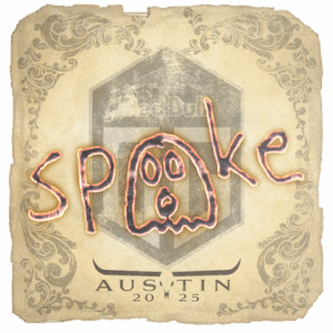 Sticker | spooke | Austin 2025