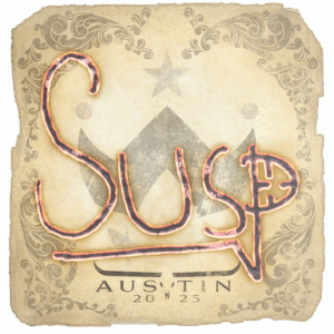 Sticker | susp | Austin 2025