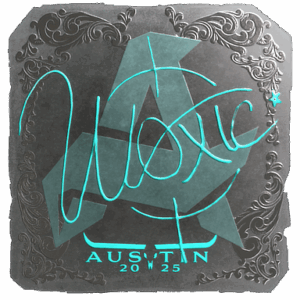 Sticker | woxic (Foil) | Austin 2025