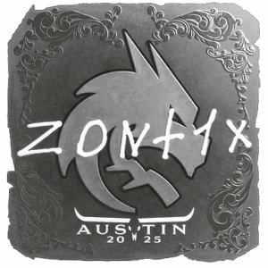 Sticker | zont1x (Foil) | Austin 2025