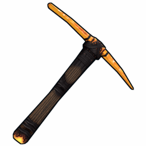 Ancient Amber Pickaxe