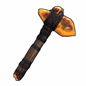 Ancient Amber Stone Hatchet