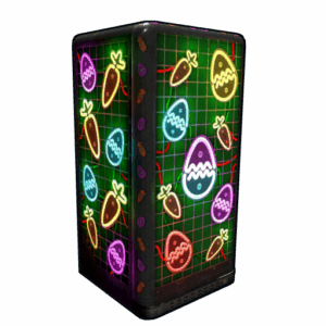 Easter Neon Fridge