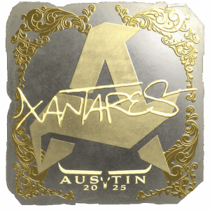 Sticker | XANTARES (Gold) | Austin 2025