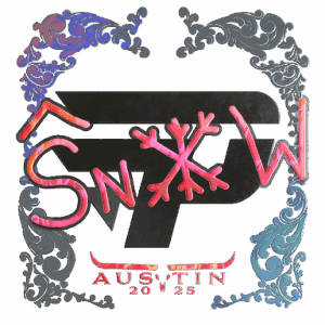 Sticker | snow (Holo) | Austin 2025