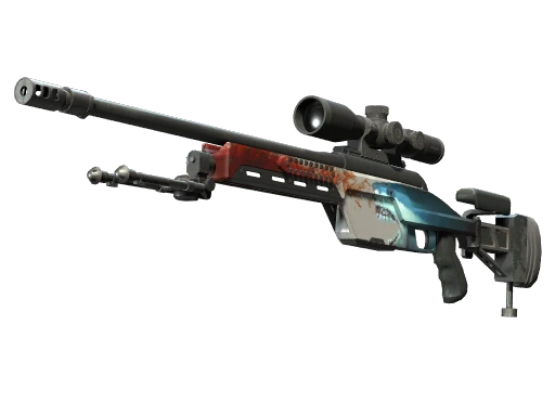SSG 08 | Blood in the Water (Minimal Wear)