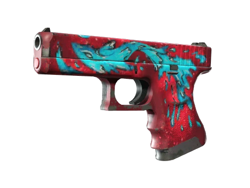StatTrak™ Glock-18 | Water Elemental (Field-Tested)