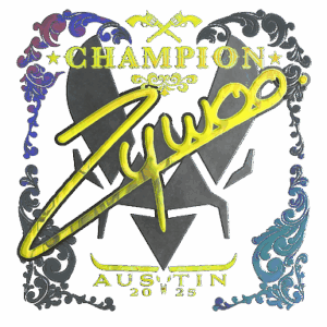 Sticker | ZywOo (Holo, Champion) | Austin 2025