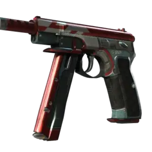 CZ75-Auto | Red Astor (Field-Tested)