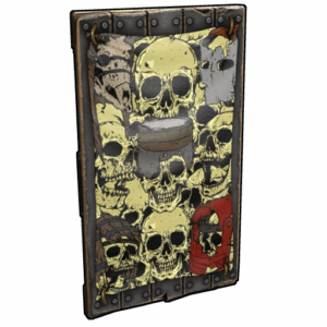 Dead Souls Wooden Door