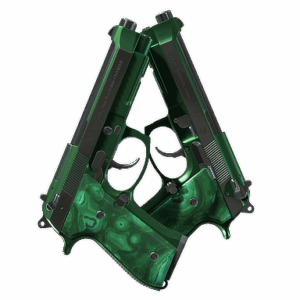 Dual Berettas | Polished Malachite (Factory New)