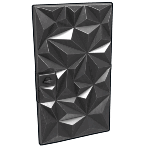 Facet Sheet Metal Door
