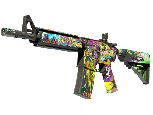 M4A4 | In Living Color (Battle-Scarred)