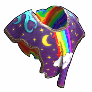 Rainbow Pony Poncho