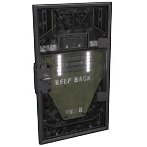 Reinforced Armored Door