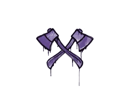 Sealed Graffiti | X-Axes (Monster Purple)