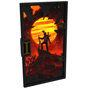Shadowborn Armored Door