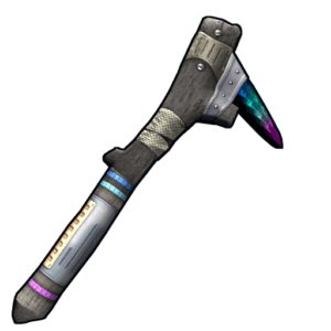 Shimmering Stone Pick Axe