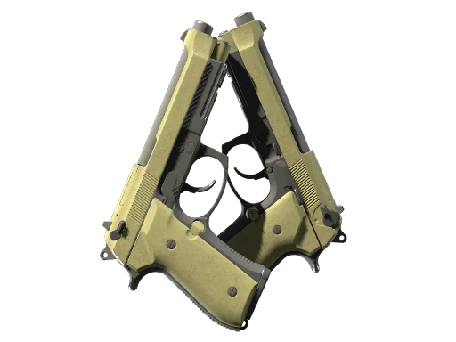 Souvenir Dual Berettas | Colony (Well-Worn)