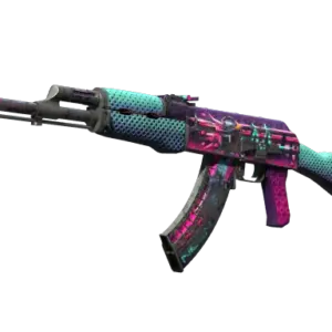 StatTrak™ AK-47 | Neon Rider (Battle-Scarred)