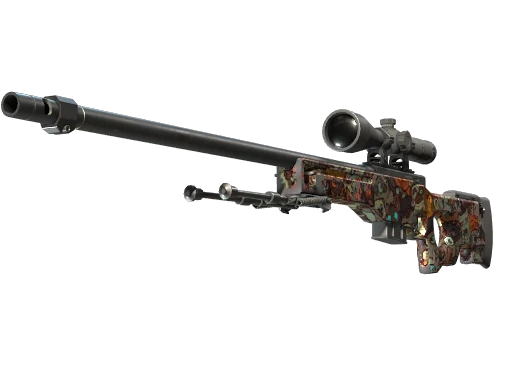 StatTrak™ AWP | PAW (Well-Worn)