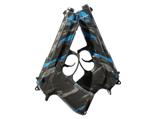 StatTrak™ Dual Berettas | Shred (Field-Tested)