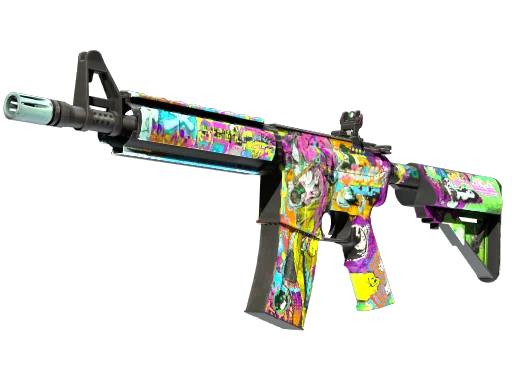 StatTrak™ M4A4 | In Living Color (Factory New)