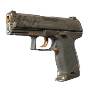 StatTrak™ P2000 | Sure Grip (Battle-Scarred)