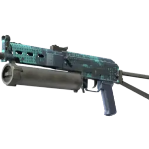 StatTrak™ PP-Bizon | Cobalt Halftone (Minimal Wear)