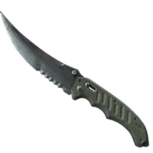 ★ Flip Knife | Damascus Steel (Well-Worn)
