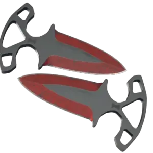 ★ Shadow Daggers | Crimson Web (Minimal Wear)