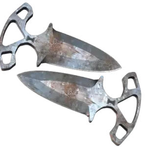 ★ Shadow Daggers | Rust Coat (Well-Worn)