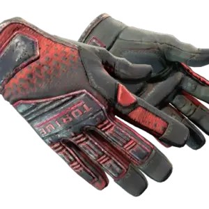 ★ Specialist Gloves | Crimson Kimono (Battle-Scarred)