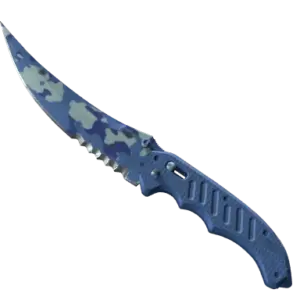 ★ StatTrak™ Flip Knife | Bright Water (Minimal Wear)