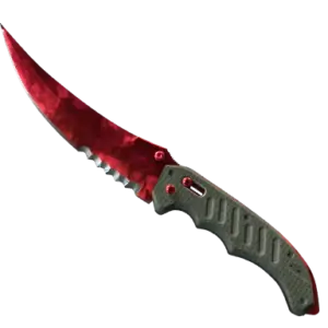 ★ StatTrak™ Flip Knife | Doppler Ruby (Factory New)