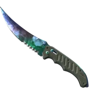 ★ StatTrak™ Flip Knife | Gamma Doppler Phase 1 (Minimal Wear)