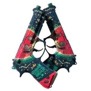 Dual Berettas | Melondrama (Battle-Scarred)